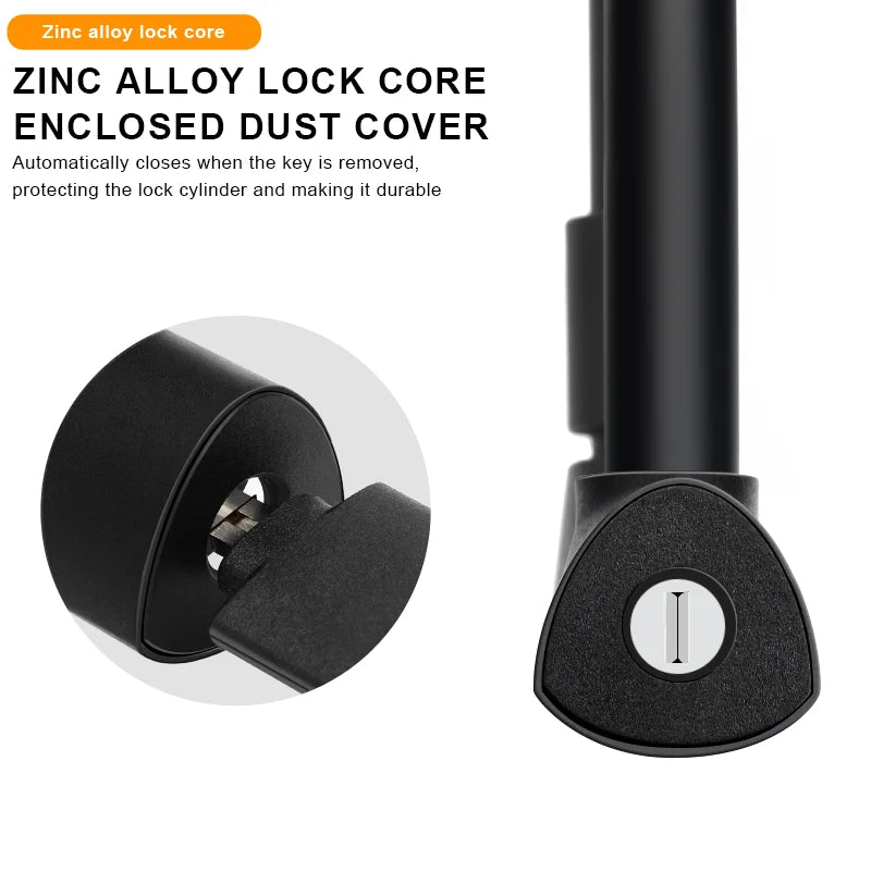 Heavy Duty U-Lock Bike Lock – Anti-Theft U-Shaped Bicycle Lock for E-Bikes, Scooters, and Motorcycles – High-Security Portable Steel Lock for Urban Riders and Cycling Accessories