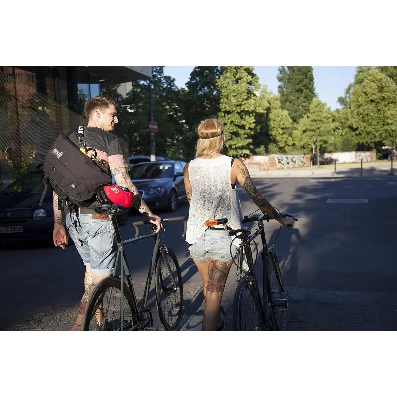 Heavy Duty Mini U-Lock Bike Lock – Anti-Theft Bicycle Lock with 18mm Steel Shackle & Keys – Compact U-Lock for E-Bikes, Scooters, Urban Commuters, and High-Theft Areas